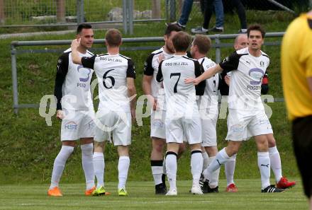 Fussball Unterliga Ost, Ludmannsdorf gegen Sele Zell. Torjubel  (Sele). Ludmannsdorf, am 8.5.2019.
Foto: Kuess
---
pressefotos, pressefotografie, kuess, qs, qspictures, sport, bild, bilder, bilddatenbank