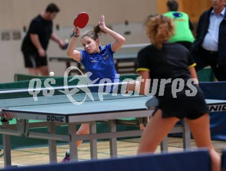 Tischtennis.  Kaerntner Meisterschaften. Kiara Segula. Feldkirchen, 2.12.2018.
Foto: Kuess
---
pressefotos, pressefotografie, kuess, qs, qspictures, sport, bild, bilder, bilddatenbank