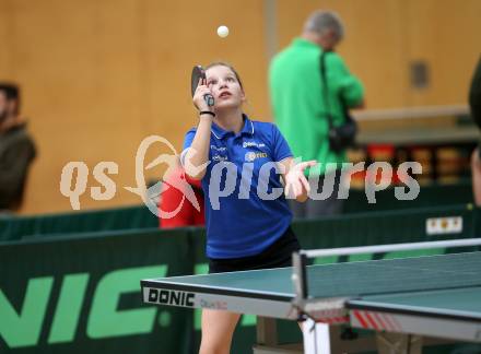 Tischtennis.  Kaerntner Meisterschaften. Kiara Segula. Feldkirchen, 2.12.2018.
Foto: Kuess
---
pressefotos, pressefotografie, kuess, qs, qspictures, sport, bild, bilder, bilddatenbank