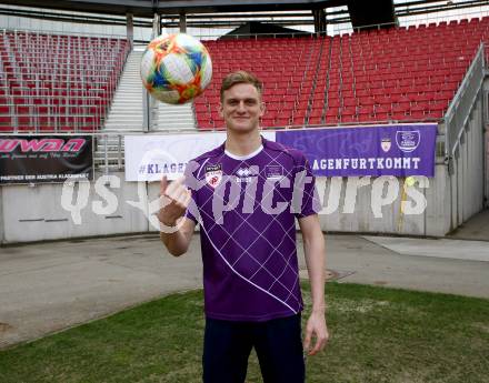 Fussball. 2. Liga. âSK Austria Klagenfurt.  Scott Kennedy.  Klagenfurt, 15.4.2019.
Foto: Kuess
---
pressefotos, pressefotografie, kuess, qs, qspictures, sport, bild, bilder, bilddatenbank