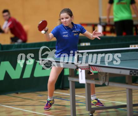 Tischtennis.  Kaerntner Meisterschaften. Kiara Segula. Feldkirchen, 2.12.2018.
Foto: Kuess
---
pressefotos, pressefotografie, kuess, qs, qspictures, sport, bild, bilder, bilddatenbank