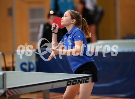 Tischtennis.  Kaerntner Meisterschaften. Kiara Segula. Feldkirchen, 2.12.2018.
Foto: Kuess
---
pressefotos, pressefotografie, kuess, qs, qspictures, sport, bild, bilder, bilddatenbank