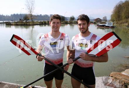 Rudern.  Gabriel Hohensasser, Maximilian Kohlmayer. VÃ¶lkermarkt, 16.4.2019.
Foto: Kuess
---
pressefotos, pressefotografie, kuess, qs, qspictures, sport, bild, bilder, bilddatenbank