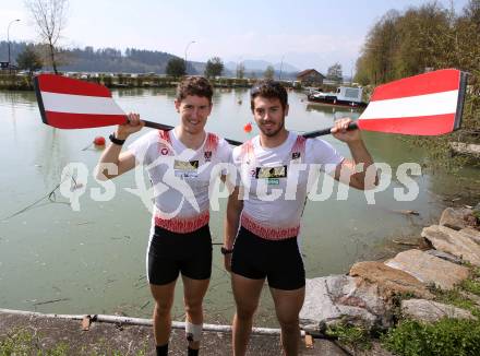 Rudern.  Gabriel Hohensasser, Maximilian Kohlmayer. VÃ¶lkermarkt, 16.4.2019.
Foto: Kuess
---
pressefotos, pressefotografie, kuess, qs, qspictures, sport, bild, bilder, bilddatenbank