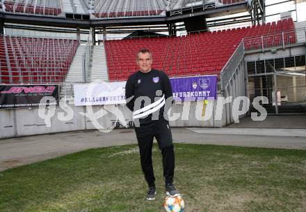 Fussball. 2. Liga. âSK Austria Klagenfurt.   Trainer Robert Micheu.  Klagenfurt, 15.4.2019.
Foto: Kuess
---
pressefotos, pressefotografie, kuess, qs, qspictures, sport, bild, bilder, bilddatenbank