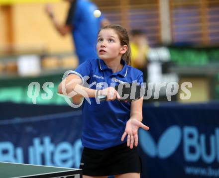 Tischtennis.  Kaerntner Meisterschaften. Kiara Segula. Feldkirchen, 2.12.2018.
Foto: Kuess
---
pressefotos, pressefotografie, kuess, qs, qspictures, sport, bild, bilder, bilddatenbank