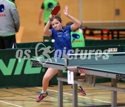 Tischtennis.  Kaerntner Meisterschaften. Kiara Segula. Feldkirchen, 2.12.2018.
Foto: Kuess
---
pressefotos, pressefotografie, kuess, qs, qspictures, sport, bild, bilder, bilddatenbank