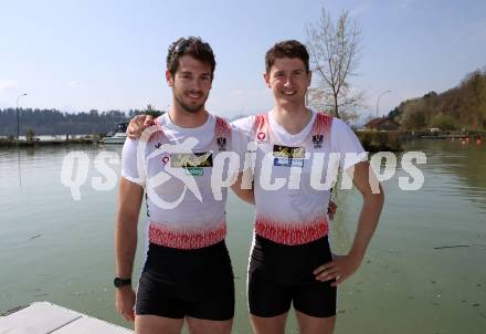 Rudern.  Maximilian Kohlmayer, Gabriel Hohensasser. VÃ¶lkermarkt, 16.4.2019.
Foto: Kuess
---
pressefotos, pressefotografie, kuess, qs, qspictures, sport, bild, bilder, bilddatenbank