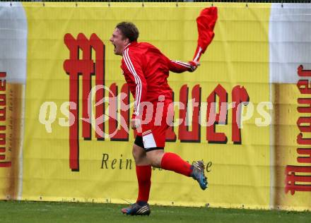 Fussball 2. KLasse C. KAC B 1909 Juniors gegen SC St. Veit. Torjubel Walter Auer (KAC). Klagenfurt, am 5.5.2019.
Foto: Kuess
---
pressefotos, pressefotografie, kuess, qs, qspictures, sport, bild, bilder, bilddatenbank