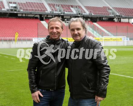 Fussball. Tournament delle Nazioni. Oesterreich gegen Nordmazedonien. Klaus Mitterdorfer, Dietmar Triebnig. Klagenfurt, 29.4.2019.
Foto: Kuess
---
pressefotos, pressefotografie, kuess, qs, qspictures, sport, bild, bilder, bilddatenbank