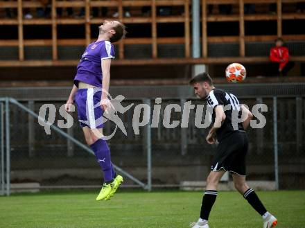 Fussball. 2. Klasse B. Bad Kleinkirchheim gegen Treffen. Mario Dilberovic (Kleinkirchheim), Stefan Ortoff  (Treffen). Kleinkirchheim, 11.5.2019.
Foto: Kuess
---
pressefotos, pressefotografie, kuess, qs, qspictures, sport, bild, bilder, bilddatenbank