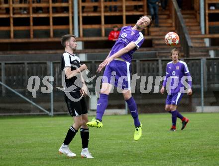 Fussball. 2. Klasse B. Bad Kleinkirchheim gegen Treffen. Mario Dilberovic (Kleinkirchheim), Stefan Ortoff  (Treffen). Kleinkirchheim, 11.5.2019.
Foto: Kuess
---
pressefotos, pressefotografie, kuess, qs, qspictures, sport, bild, bilder, bilddatenbank