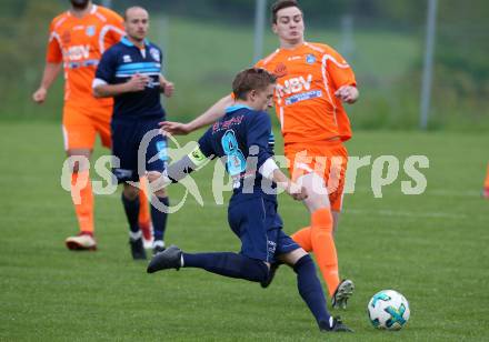 Fussball Unterliga Ost. Ludmannsdorf gegen Eisenkappel. Julian Hobel (Ludmannsdorf), David Smrtnik (Eisenkappel). Ludmannsdorf, am 19.5.2018.
Foto: Kuess
---
pressefotos, pressefotografie, kuess, qs, qspictures, sport, bild, bilder, bilddatenbank