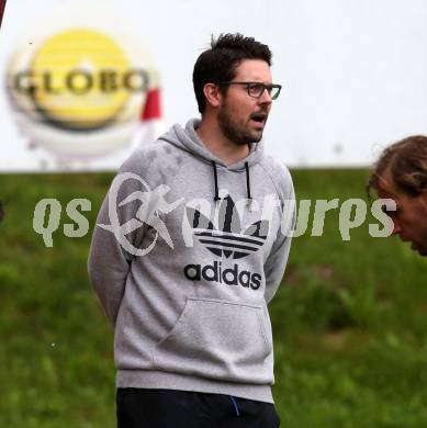 Fussball Unterliga Ost. Ludmannsdorf gegen Eisenkappel.  Trainer Bernhard Erich Starz  (Eisenkappel). Ludmannsdorf, am 19.5.2018.
Foto: Kuess
---
pressefotos, pressefotografie, kuess, qs, qspictures, sport, bild, bilder, bilddatenbank