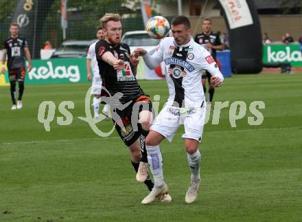 Fussball tipico Bundesliga. RZ Pellets WAC gegen SK Puntigamer Sturm Graz.  Kevin Friesenbichler,  (WAC), Dario Maresic (Graz). Wolfsberg, am 26.5.2019.
Foto: Kuess

---
pressefotos, pressefotografie, kuess, qs, qspictures, sport, bild, bilder, bilddatenbank