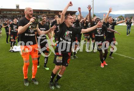 Fussball tipico Bundesliga. RZ Pellets WAC gegen SK Puntigamer Sturm Graz.  Jubel (WAC). Wolfsberg, am 26.5.2019.
Foto: Kuess

---
pressefotos, pressefotografie, kuess, qs, qspictures, sport, bild, bilder, bilddatenbank
