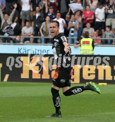 Fussball tipico Bundesliga. RZ Pellets WAC gegen SK Puntigamer Sturm Graz.  Torjubel Michael Liendl (WAC). Wolfsberg, am 26.5.2019.
Foto: Kuess

---
pressefotos, pressefotografie, kuess, qs, qspictures, sport, bild, bilder, bilddatenbank