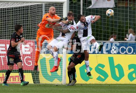 Fussball tipico Bundesliga. RZ Pellets WAC gegen SK Puntigamer Sturm Graz.  Alexander Kofler,  (WAC), Lukas Spendlhofer, Markus Pink (Graz). Wolfsberg, am 26.5.2019.
Foto: Kuess

---
pressefotos, pressefotografie, kuess, qs, qspictures, sport, bild, bilder, bilddatenbank
