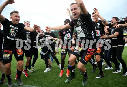Fussball tipico Bundesliga. RZ Pellets WAC gegen SK Puntigamer Sturm Graz.  Jubel (WAC). Wolfsberg, am 26.5.2019.
Foto: Kuess

---
pressefotos, pressefotografie, kuess, qs, qspictures, sport, bild, bilder, bilddatenbank