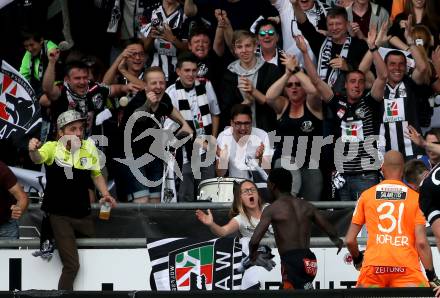 Fussball tipico Bundesliga. RZ Pellets WAC gegen SK Puntigamer Sturm Graz.  Torjubel Sekou Koita (WAC). Wolfsberg, am 26.5.2019.
Foto: Kuess

---
pressefotos, pressefotografie, kuess, qs, qspictures, sport, bild, bilder, bilddatenbank