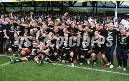 Fussball tipico Bundesliga. RZ Pellets WAC gegen SK Puntigamer Sturm Graz.  Jubel (WAC). Wolfsberg, am 26.5.2019.
Foto: Kuess

---
pressefotos, pressefotografie, kuess, qs, qspictures, sport, bild, bilder, bilddatenbank