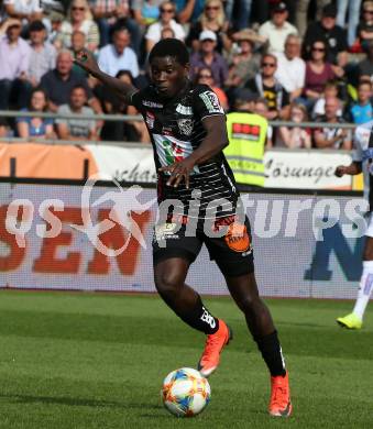 Fussball tipico Bundesliga. RZ Pellets WAC gegen SK Puntigamer Sturm Graz.  Sekou Koita (WAC). Wolfsberg, am 26.5.2019.
Foto: Kuess

---
pressefotos, pressefotografie, kuess, qs, qspictures, sport, bild, bilder, bilddatenbank