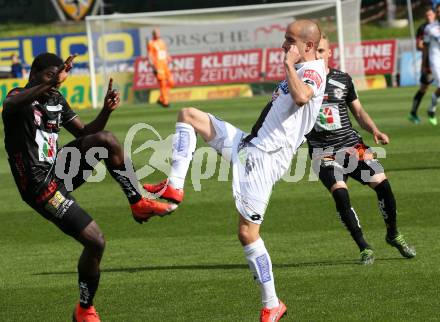 Fussball tipico Bundesliga. RZ Pellets WAC gegen SK Puntigamer Sturm Graz.  Sekou Koita,  (WAC), Fabian Koch (Graz). Wolfsberg, am 26.5.2019.
Foto: Kuess

---
pressefotos, pressefotografie, kuess, qs, qspictures, sport, bild, bilder, bilddatenbank