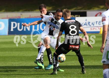 Fussball tipico Bundesliga. RZ Pellets WAC gegen SK Puntigamer Sturm Graz.  Manfred Gollner, Marcel Ritzmaier, (WAC), Markus Pink  (Graz). Wolfsberg, am 26.5.2019.
Foto: Kuess

---
pressefotos, pressefotografie, kuess, qs, qspictures, sport, bild, bilder, bilddatenbank