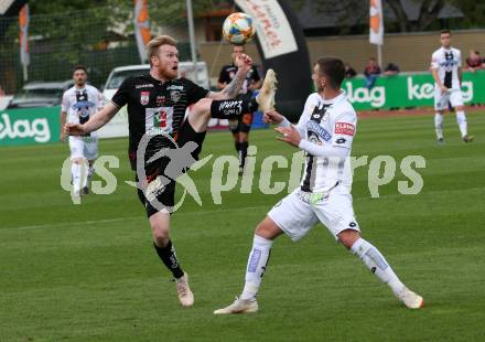 Fussball tipico Bundesliga. RZ Pellets WAC gegen SK Puntigamer Sturm Graz.  Kevin Friesenbichler,  (WAC), Dario Maresic (Graz). Wolfsberg, am 26.5.2019.
Foto: Kuess

---
pressefotos, pressefotografie, kuess, qs, qspictures, sport, bild, bilder, bilddatenbank