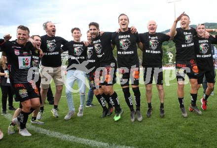 Fussball tipico Bundesliga. RZ Pellets WAC gegen SK Puntigamer Sturm Graz.  Jubel WAC. Wolfsberg, am 26.5.2019.
Foto: Kuess

---
pressefotos, pressefotografie, kuess, qs, qspictures, sport, bild, bilder, bilddatenbank
