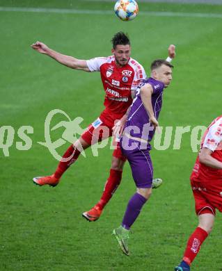 Fussball. 2. Liga. âSK Austria Klagenfurt gegen SK Vorwaerts Steyr.  Marco Hoedl, (Klagenfurt), Sebastian Dirnberger  (Vorwaerts Steyr). Klagenfurt, 29.5.2019.
Foto: Kuess
---
pressefotos, pressefotografie, kuess, qs, qspictures, sport, bild, bilder, bilddatenbank