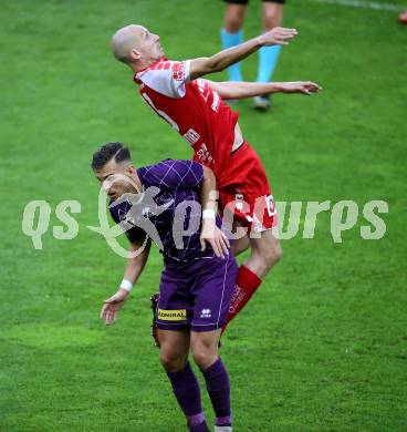 Fussball. 2. Liga. âSK Austria Klagenfurt gegen SK Vorwaerts Steyr.  Daniel Mair,  (Klagenfurt), Thomas Himmelfreundpointner (Vorwaerts Steyr). Klagenfurt, 29.5.2019.
Foto: Kuess
---
pressefotos, pressefotografie, kuess, qs, qspictures, sport, bild, bilder, bilddatenbank