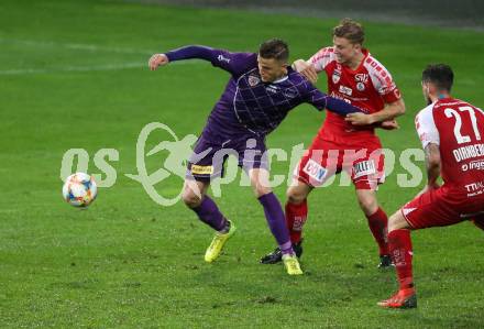 Fussball. 2. Liga. âSK Austria Klagenfurt gegen SK Vorwaerts Steyr.  Benedikt Pichler,  (Klagenfurt), Michael Halbartschlager (Vorwaerts Steyr). Klagenfurt, 29.5.2019.
Foto: Kuess
---
pressefotos, pressefotografie, kuess, qs, qspictures, sport, bild, bilder, bilddatenbank