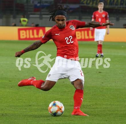 Fussball Laenderspiel. Europameisterschaft Qualifikation. Oesterreich gegen Slowenien.  Valentino Lazaro (Oesterreich). Klagenfurt, am 7.6.2019.
Foto: Kuess
---
pressefotos, pressefotografie, kuess, qs, qspictures, sport, bild, bilder, bilddatenbank