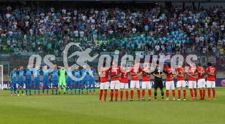 Fussball Laenderspiel. Europameisterschaft Qualifikation. Oesterreich gegen Slowenien.   Klagenfurt, am 7.6.2019.
Foto: Kuess
---
pressefotos, pressefotografie, kuess, qs, qspictures, sport, bild, bilder, bilddatenbank