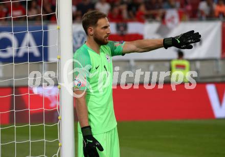 Fussball Laenderspiel. Europameisterschaft Qualifikation. Oesterreich gegen Slowenien. Jan Oblak  (Slowenien). Klagenfurt, am 7.6.2019.
Foto: Kuess
---
pressefotos, pressefotografie, kuess, qs, qspictures, sport, bild, bilder, bilddatenbank