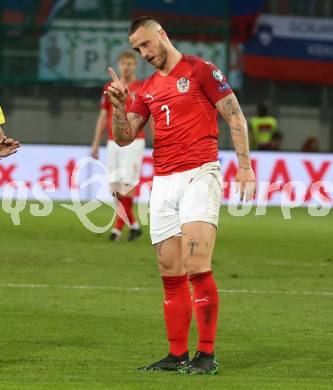 Fussball Laenderspiel. Europameisterschaft Qualifikation. Oesterreich gegen Slowenien.  Marko Arnautovic (Oesterreich). Klagenfurt, am 7.6.2019.
Foto: Kuess
---
pressefotos, pressefotografie, kuess, qs, qspictures, sport, bild, bilder, bilddatenbank
