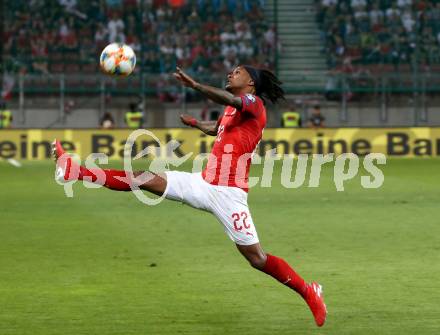 Fussball Laenderspiel. Europameisterschaft Qualifikation. Oesterreich gegen Slowenien. Valentino Lazaro (Oesterreich). Klagenfurt, am 7.6.2019.
Foto: Kuess
---
pressefotos, pressefotografie, kuess, qs, qspictures, sport, bild, bilder, bilddatenbank