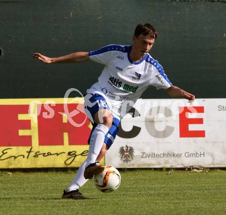 Fussball Kaerntner Liga. Treibach gegen Matrei.  David Armin Hude (Treibach). Treibach, am 8.6.2019.
Foto: Kuess
---
pressefotos, pressefotografie, kuess, qs, qspictures, sport, bild, bilder, bilddatenbank
