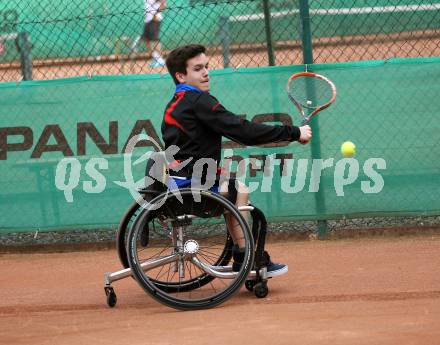 Rollstuhltennis. Training.  Martin Strassnig. Villach, 5.6.2019.
Foto: Kuess 
---
pressefotos, pressefotografie, kuess, qs, qspictures, sport, bild, bilder, bilddatenbank