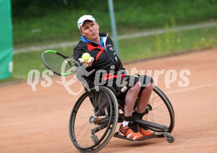 Rollstuhltennis. Training. Herwig Pellosch. Villach, 5.6.2019.
Foto: Kuess 
---
pressefotos, pressefotografie, kuess, qs, qspictures, sport, bild, bilder, bilddatenbank