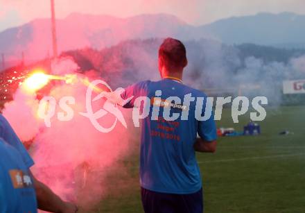 Fussball. Kaerntner Liga. Woelfnitz gegen ATSV Wolfsberg. Jubel Lovro Plimon  (Wolfsberg). Woelfnitz, 14.6.2019.
Foto: Kuess
---
pressefotos, pressefotografie, kuess, qs, qspictures, sport, bild, bilder, bilddatenbank