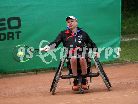 Rollstuhltennis. Training. Herwig Pellosch. Villach, 5.6.2019.
Foto: Kuess 
---
pressefotos, pressefotografie, kuess, qs, qspictures, sport, bild, bilder, bilddatenbank