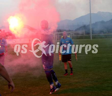 Fussball. Kaerntner Liga. Woelfnitz gegen ATSV Wolfsberg. Jubel Lovro Plimon  (Wolfsberg). Woelfnitz, 14.6.2019.
Foto: Kuess
---
pressefotos, pressefotografie, kuess, qs, qspictures, sport, bild, bilder, bilddatenbank