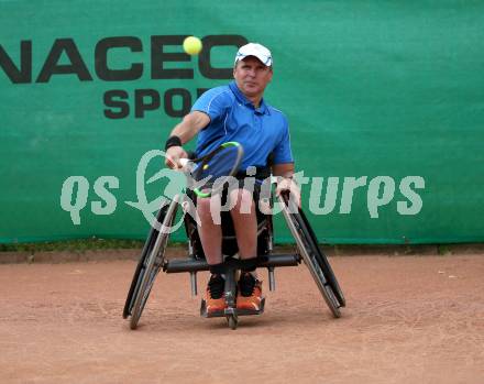 Rollstuhltennis. Training. Herwig Pellosch. Villach, 5.6.2019.
Foto: Kuess 
---
pressefotos, pressefotografie, kuess, qs, qspictures, sport, bild, bilder, bilddatenbank