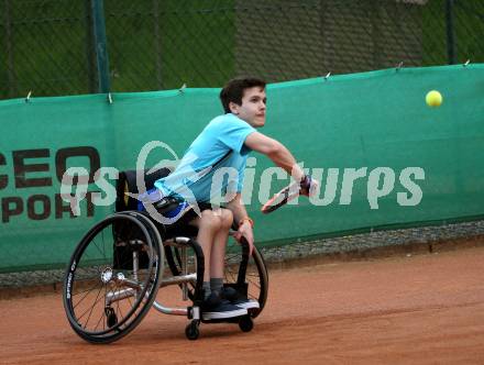 Rollstuhltennis. Training. Martin Strassnig. Villach, 5.6.2019.
Foto: Kuess 
---
pressefotos, pressefotografie, kuess, qs, qspictures, sport, bild, bilder, bilddatenbank