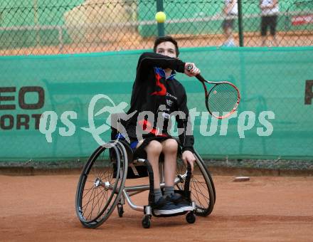 Rollstuhltennis. Training.  Martin Strassnig. Villach, 5.6.2019.
Foto: Kuess 
---
pressefotos, pressefotografie, kuess, qs, qspictures, sport, bild, bilder, bilddatenbank