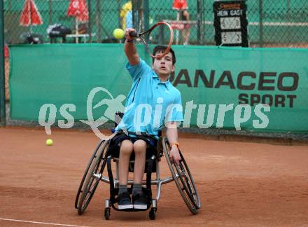 Rollstuhltennis. Training. Martin Strassnig. Villach, 5.6.2019.
Foto: Kuess 
---
pressefotos, pressefotografie, kuess, qs, qspictures, sport, bild, bilder, bilddatenbank