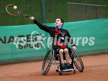 Rollstuhltennis. Training.  Martin Strassnig. Villach, 5.6.2019.
Foto: Kuess 
---
pressefotos, pressefotografie, kuess, qs, qspictures, sport, bild, bilder, bilddatenbank