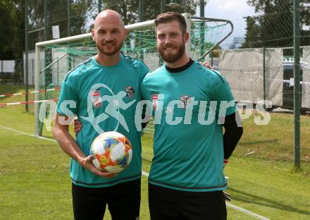 Fussball Bundesliga. Training WAC.   Alexander Kofler, Manuel Kuttin. Wolfsberg, am 18.6.2019.
Foto: Kuess 
---
pressefotos, pressefotografie, kuess, qs, qspictures, sport, bild, bilder, bilddatenbank